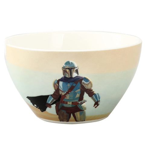 Bioworld Guerra de las Galaxias Mandalorian tazón ramen 20 oz, porciones generosas en casa