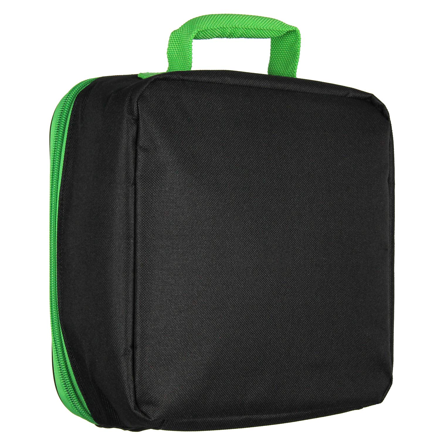 Bioworld lonchera aislada con Creeper, diseño de píxel y estilo gamer.