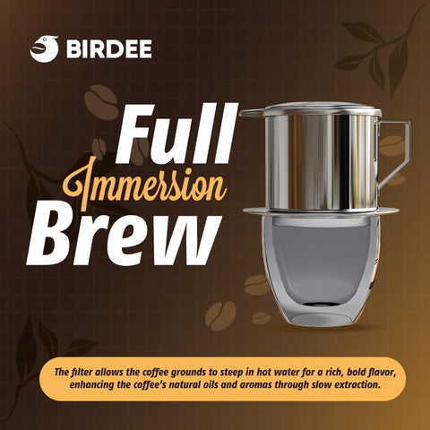 Birdee set regalo de café vietnamita, ideal para aficionados.