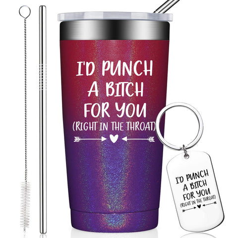 BirGILT taza 20oz con frase divertida para empezar el día con humor.