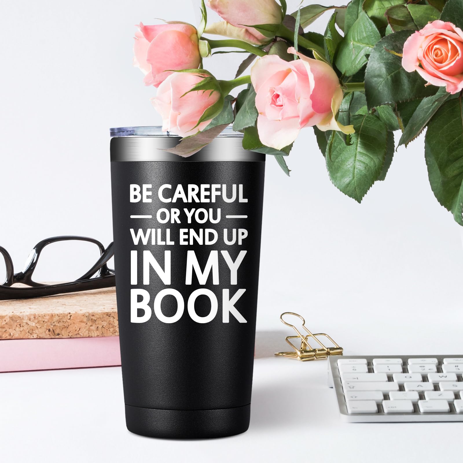 BIRGILT Vaso en acero 304 18/8, duradero para bebidas favoritas.
