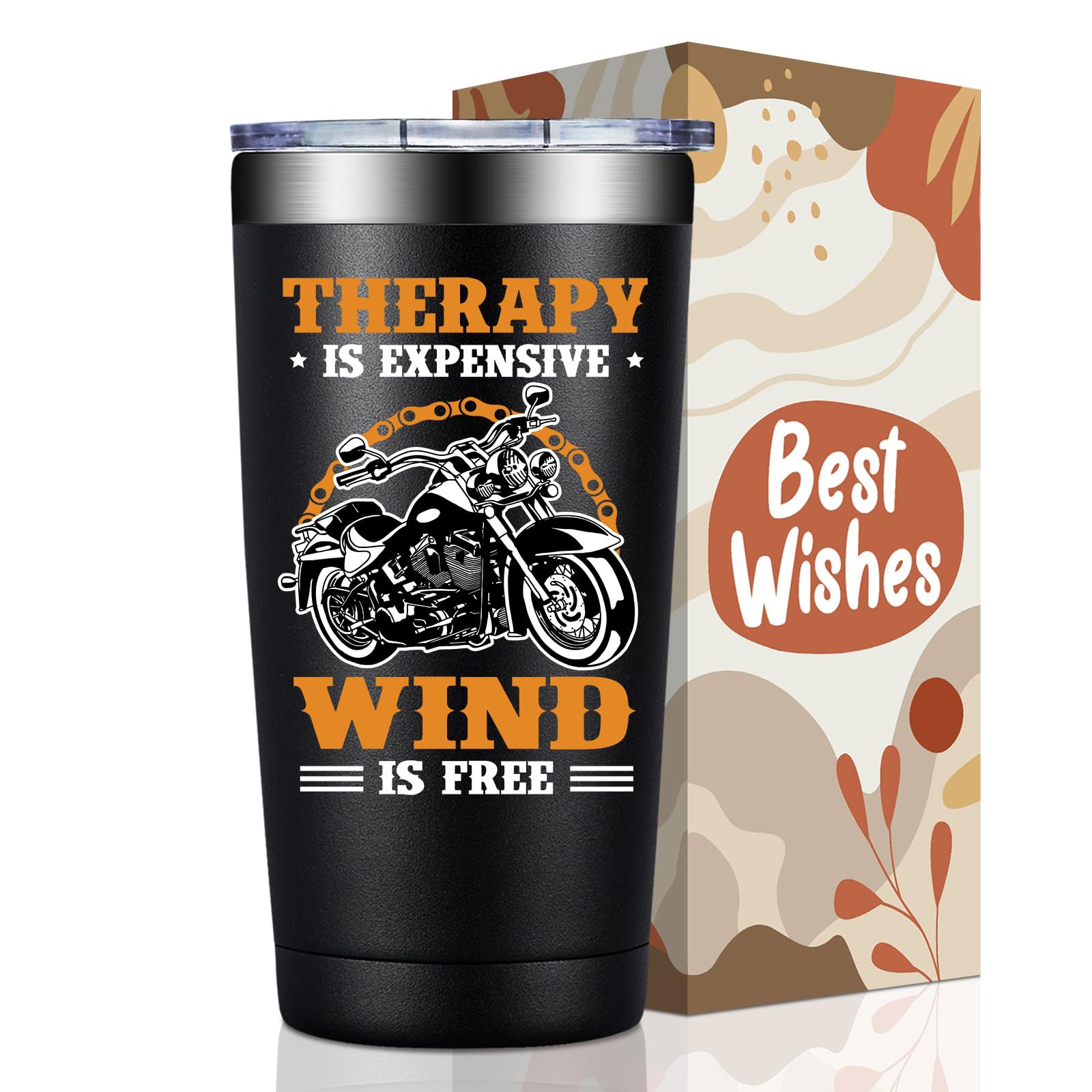 BirGILT Tumbler doble capa mantiene bebidas frías o calientes por más tiempo.