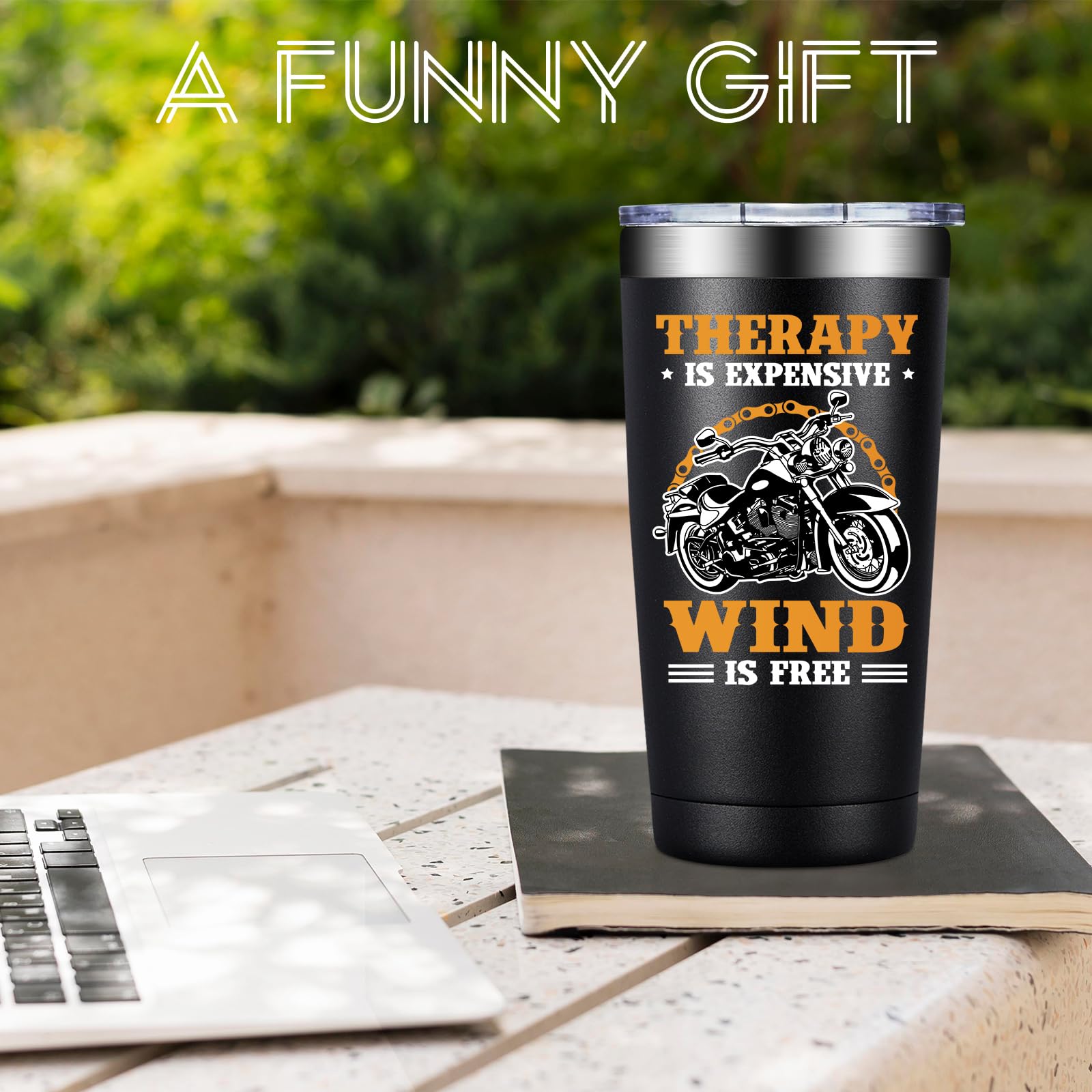 BirGILT Tumbler para llevar, perfecto para carretera y salidas al aire libre.