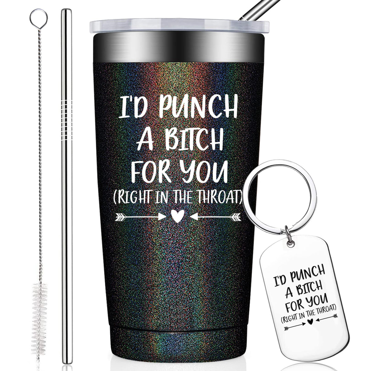 BIRGILT vaso termico 20oz frente con mensaje divertido, regalo perfecto