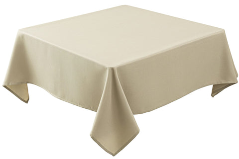 Mantel Biscaynebay cuadrado 70x70 sobre mesa, elegante para comedor