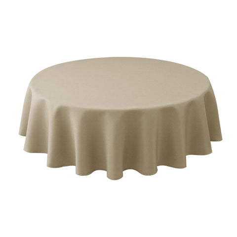 Mantel Biscaynebay redondo de 70 pulgadas, ideal para cenas elegantes.