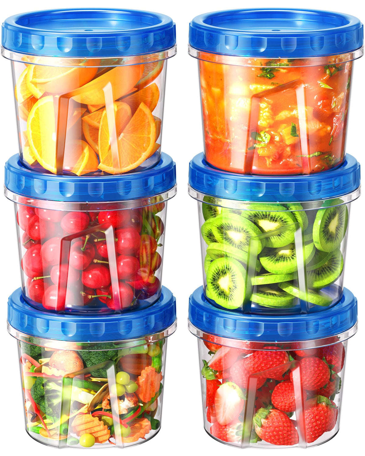 Contenedor BiuLeon 24oz con tapa giro para sopas, sin derrames.