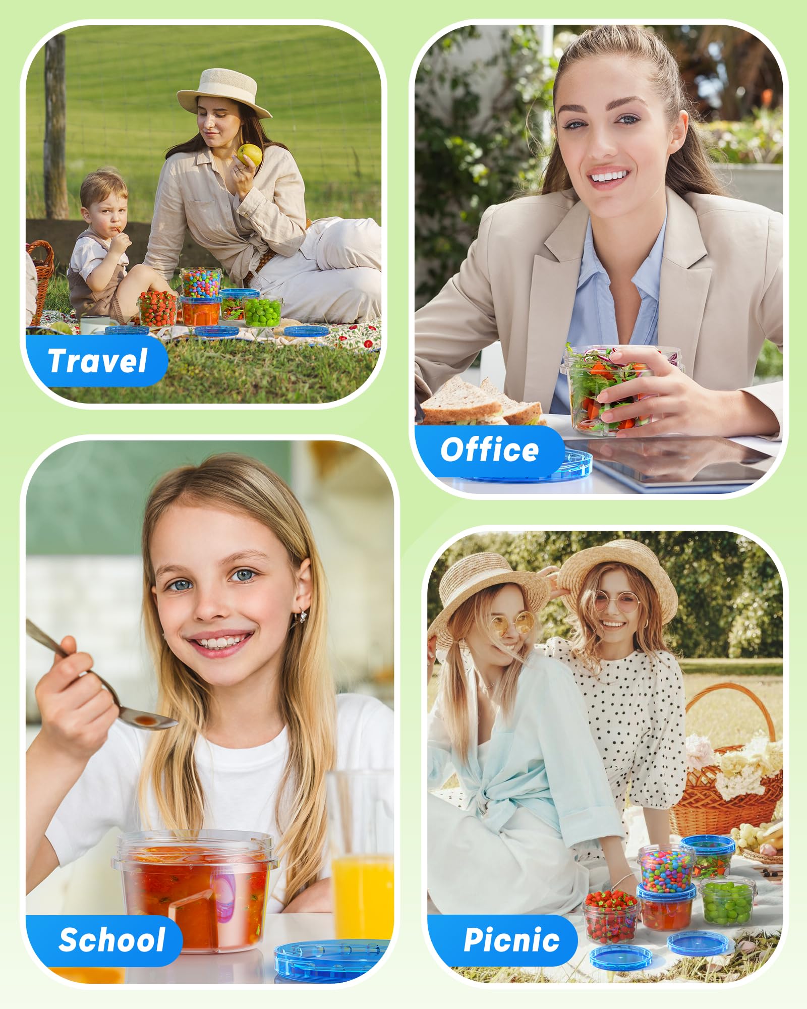 Porciones para llevar con BiuLeon, ideales para comidas planeadas.