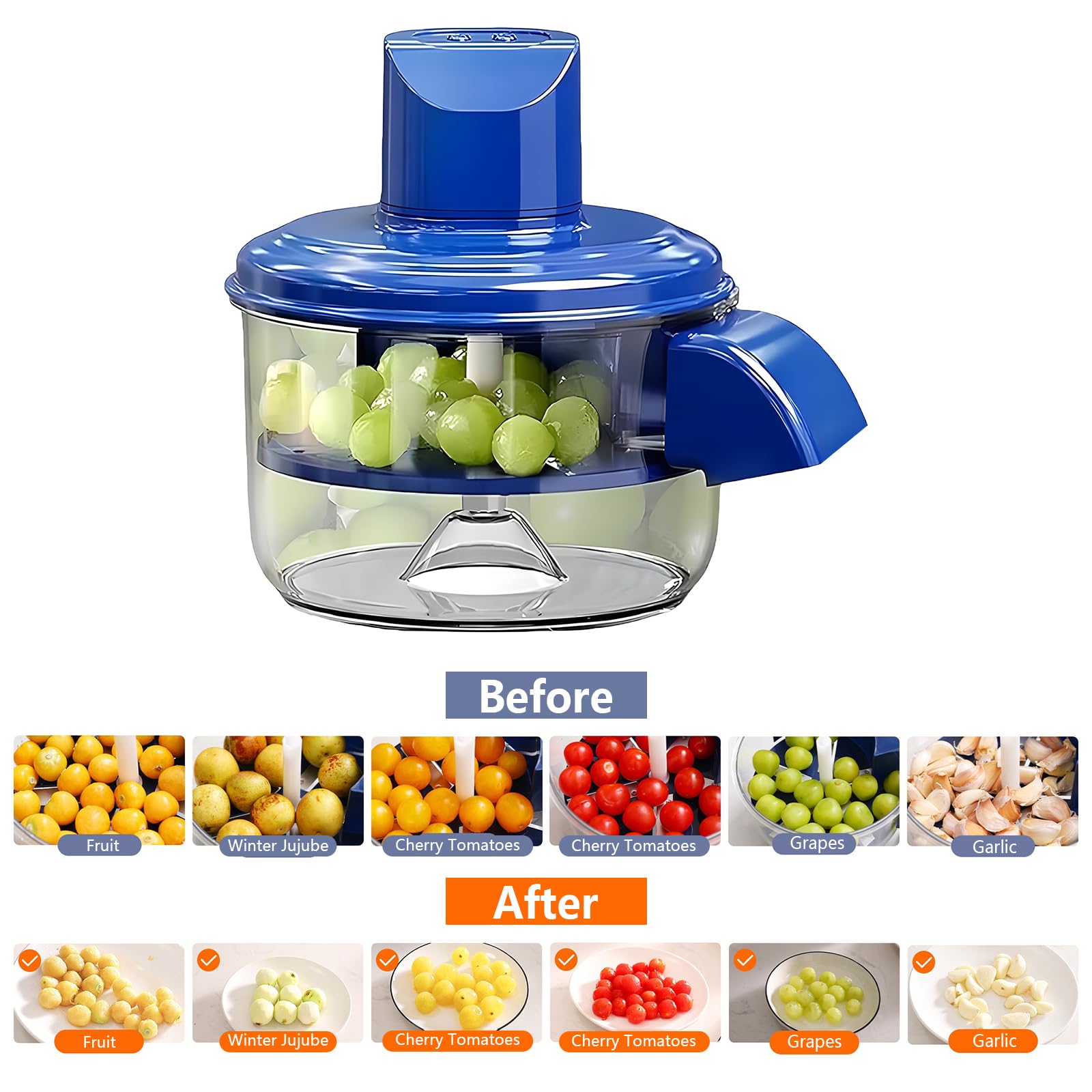 Bivpreom Pelador automático para uvas: pelado preciso sin esfuerzo.