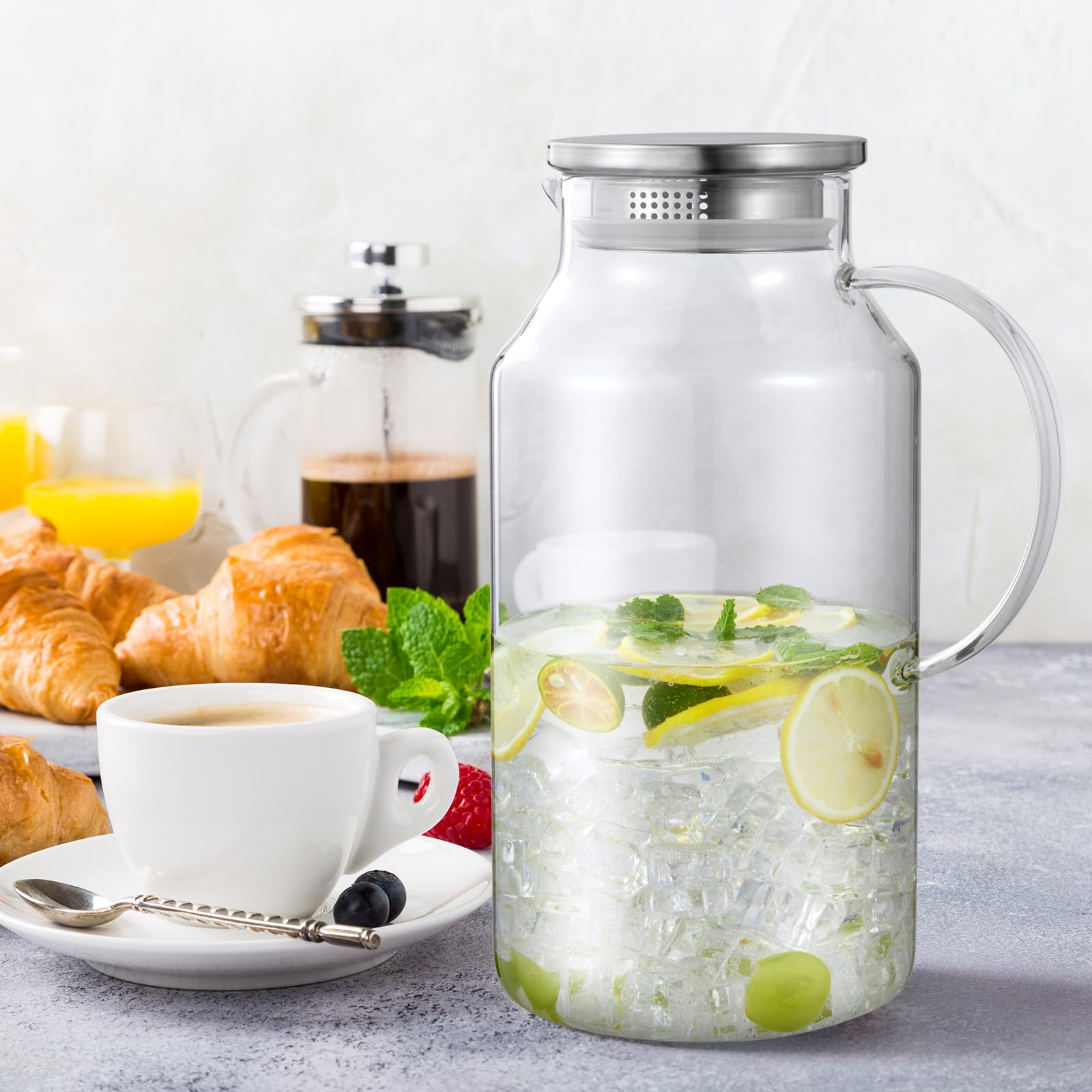 Resistente al calor con Bivvclaz, segura para bebidas calientes