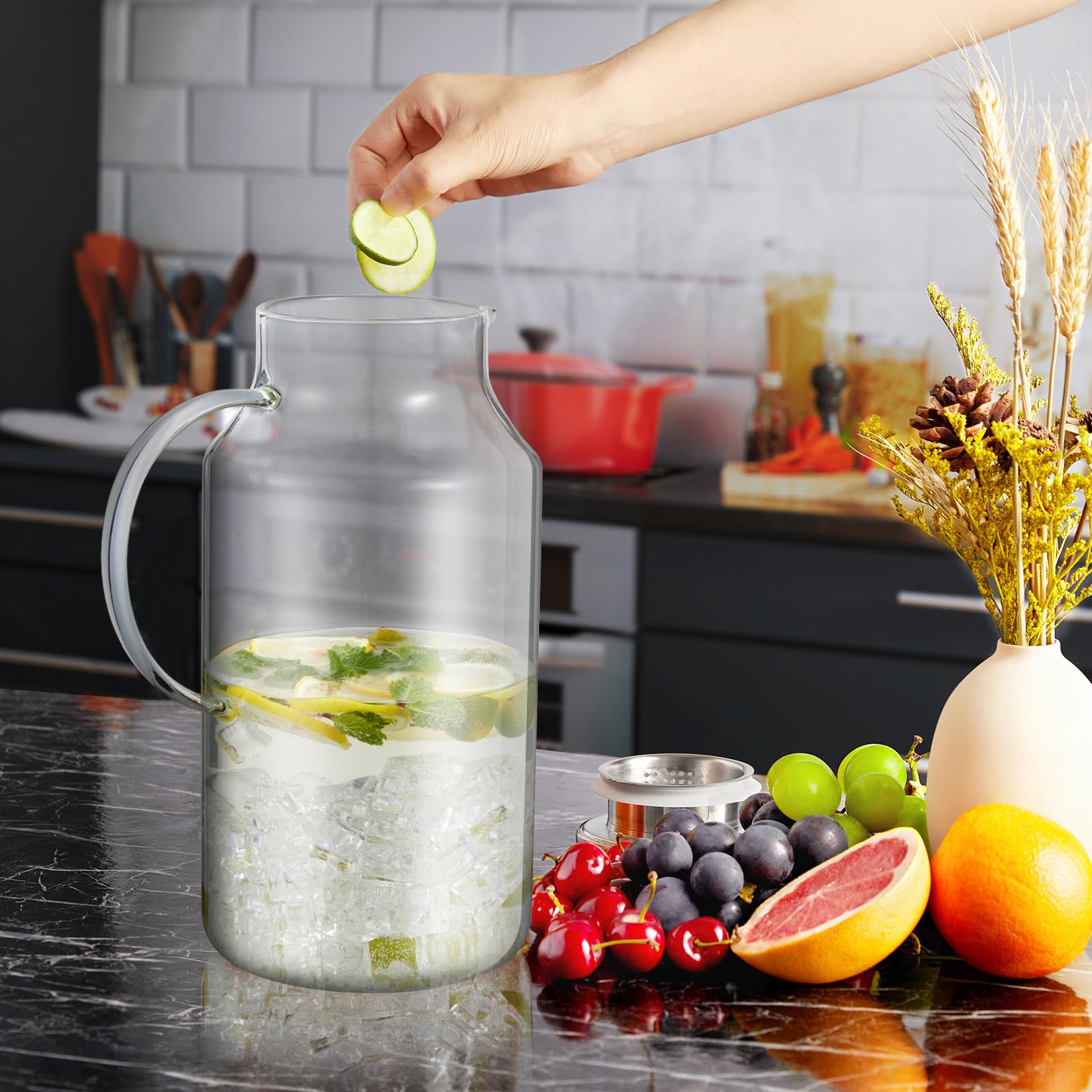 Ideal para múltiples usos con Bivvclaz: agua, té helado, café o jugos