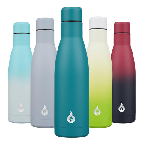 Botella BJPKPK aislada de 17oz para mantener bebidas frías por más tiempo.