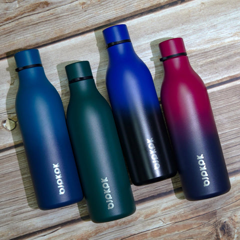 BJPKPK botella sin sudor exterior, ideal para escritorio o coche.