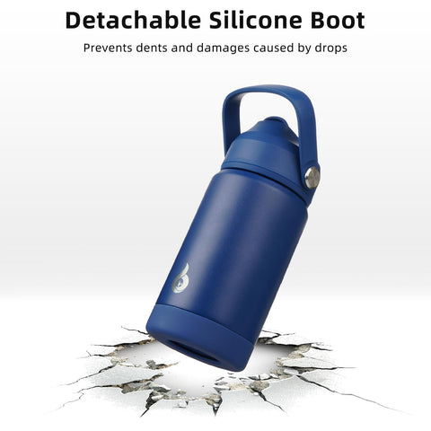 BJPKPK botella termica con aislamiento doble mantiene bebidas a temperatura deseada