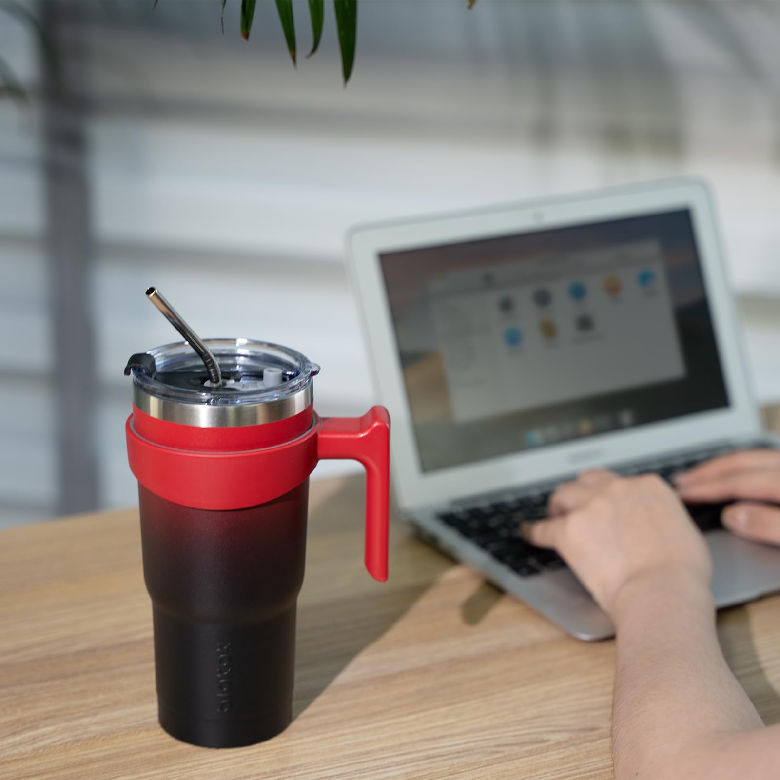BJPKPK tumbler apto para lavavajillas, fácil de limpieza