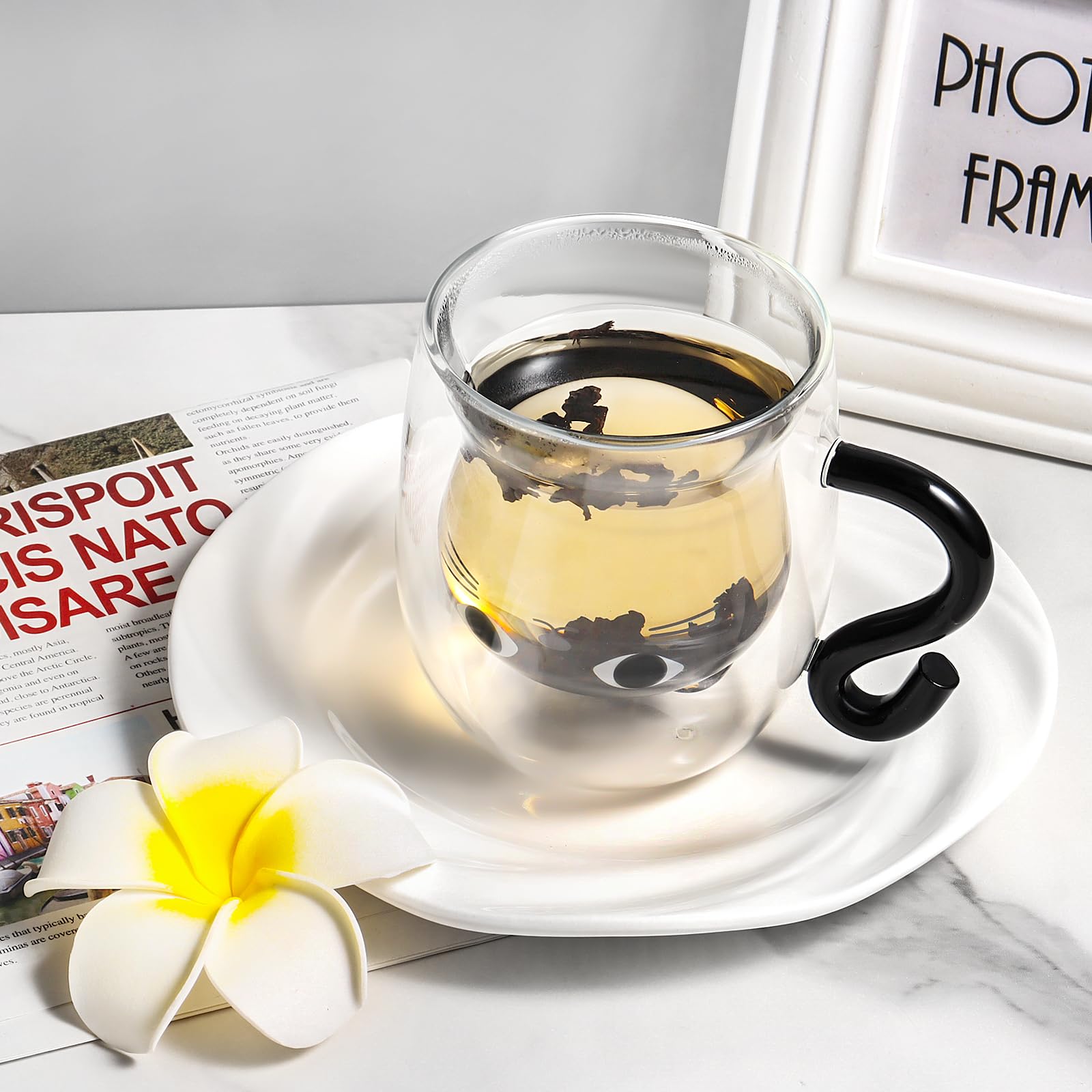 Taza Bkinpid con manija ergonómica ofrece agarre cómodo y estable