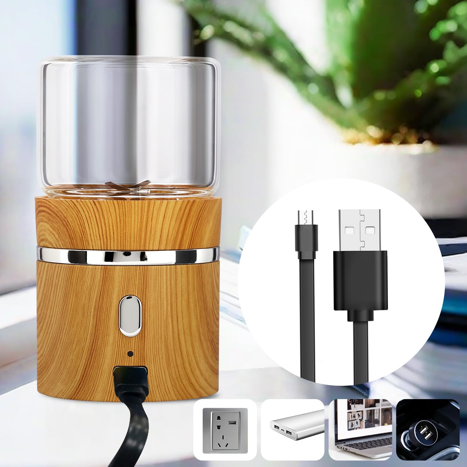 BKLFLY juego de dos frascos de vidrio con tapas, para almacenar especias frescas