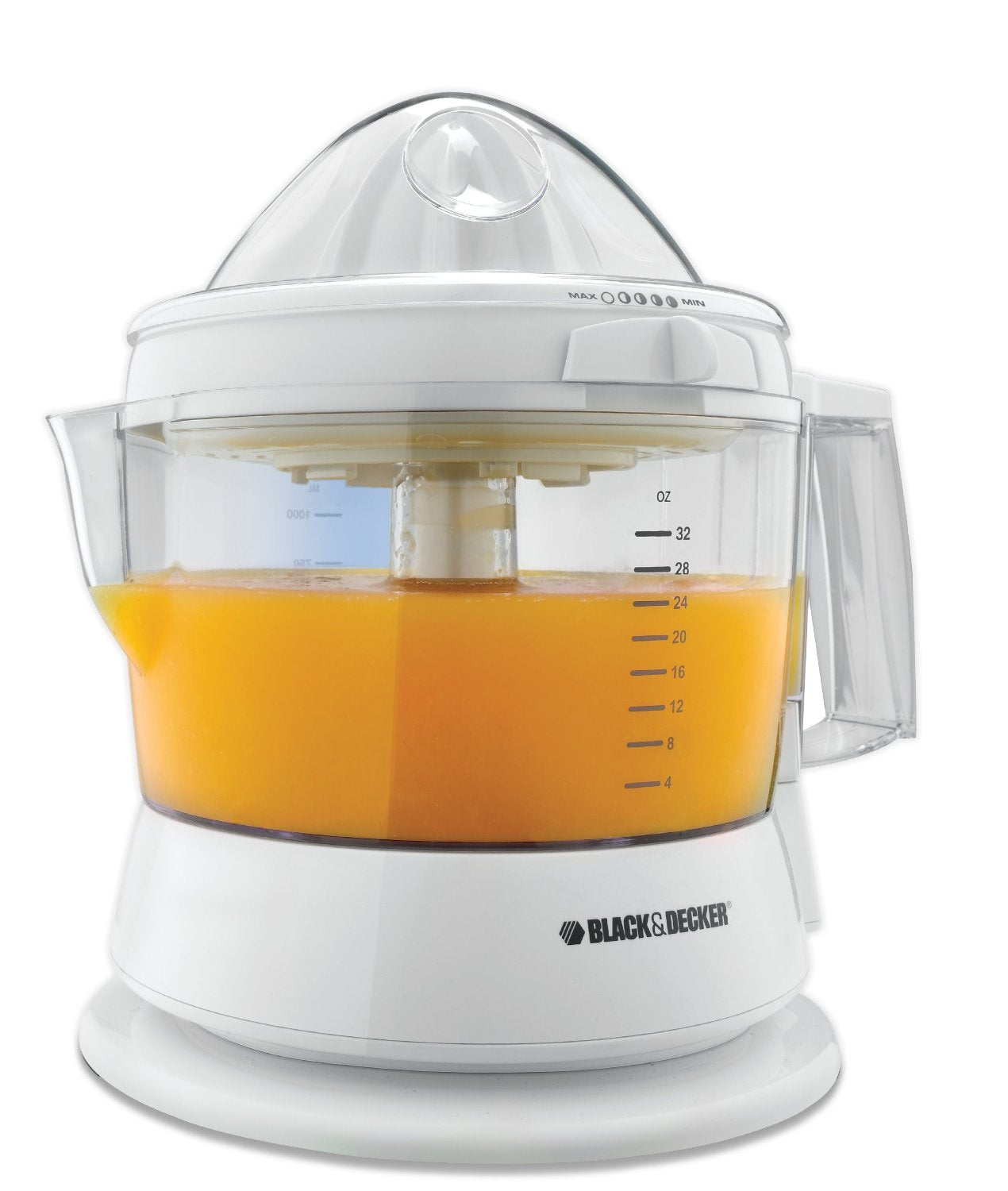 BLACK+DECKER CJ630 exprimidor 32 onzas para porciones familiares, jugo fresco.