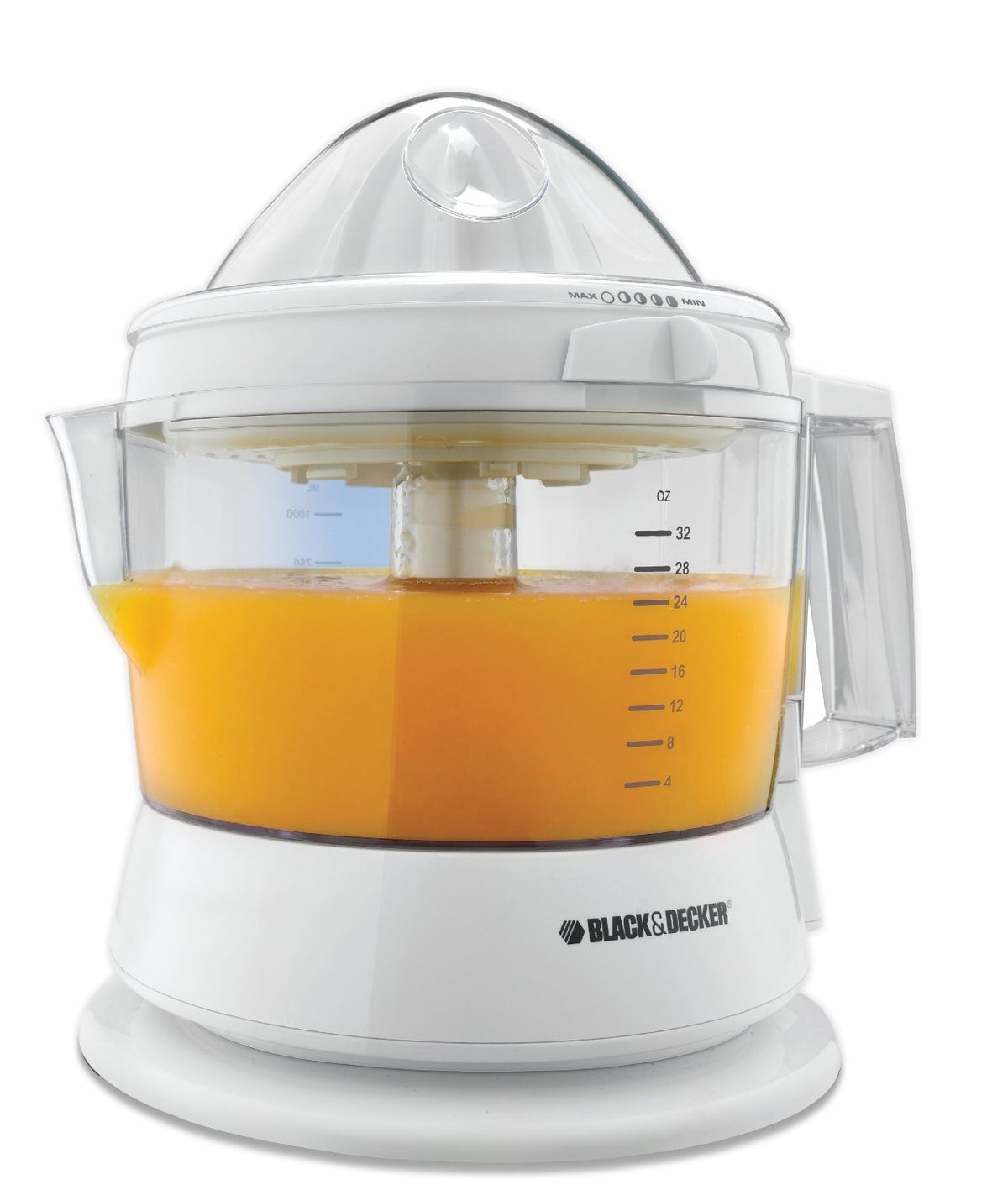 BLACK+DECKER CJ630 exprimidor 32 onzas para porciones familiares, jugo fresco.