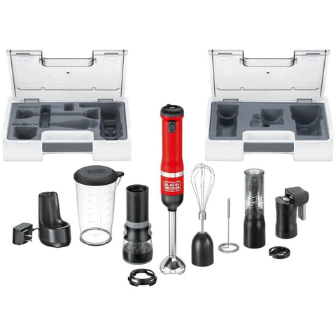 BLACK+DECKER varita de cocina inalámbrica 6 en 1 lista para batir y mezclar