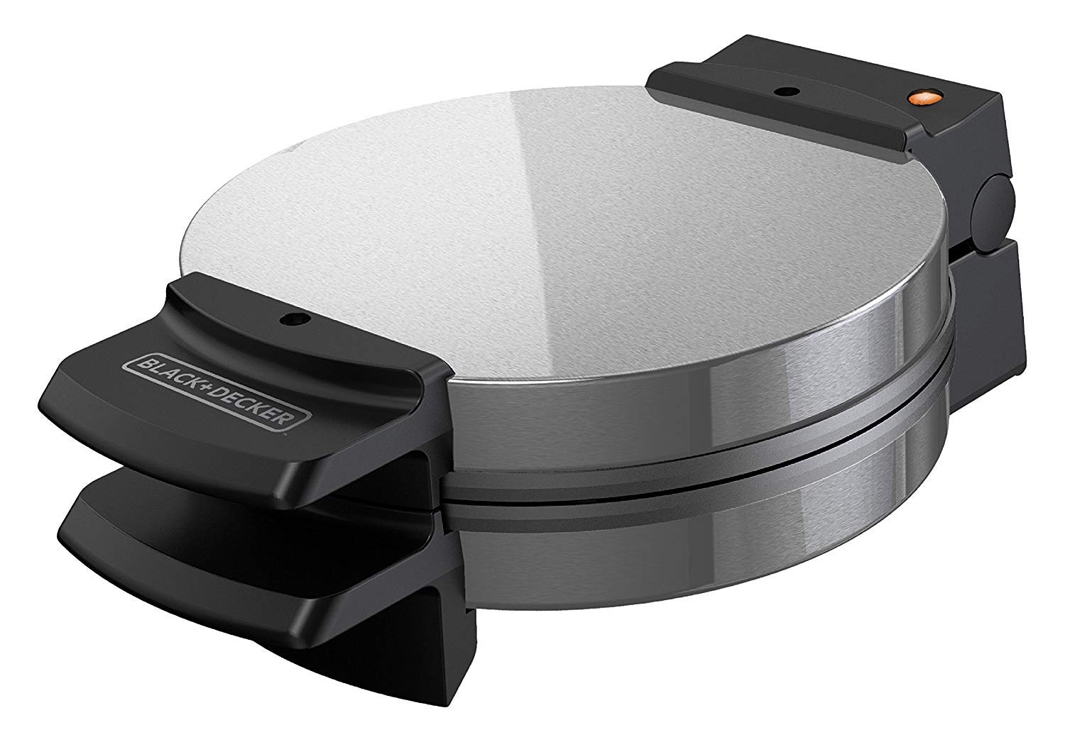 BLACK+DECKER WMB500, gofre belga de 7,25 pulgadas para porciones para compartir.