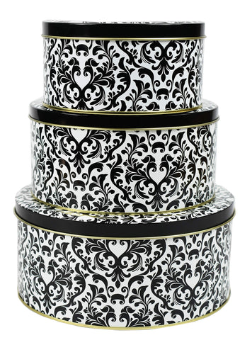 Conjunto de tinas apilables Black Duck Brand para organización en la cocina.