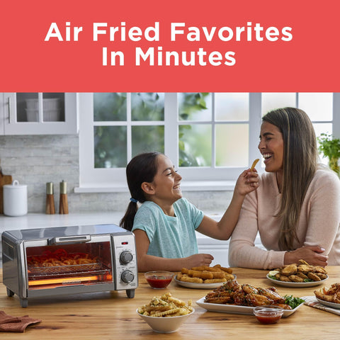 BLACK+DECKER bandeja de malla air fry que permite crujir con poco aceite
