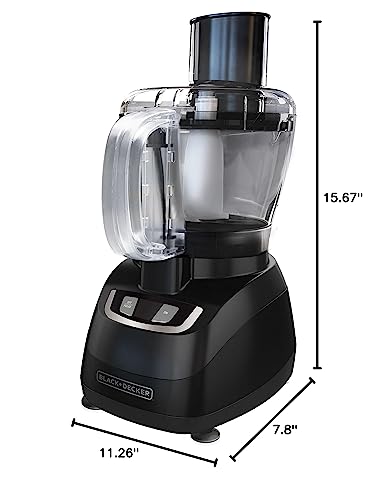 BLACK+DECKER FP1600B ideal para cocina diaria, facilita preparaciones rápidas y limpias