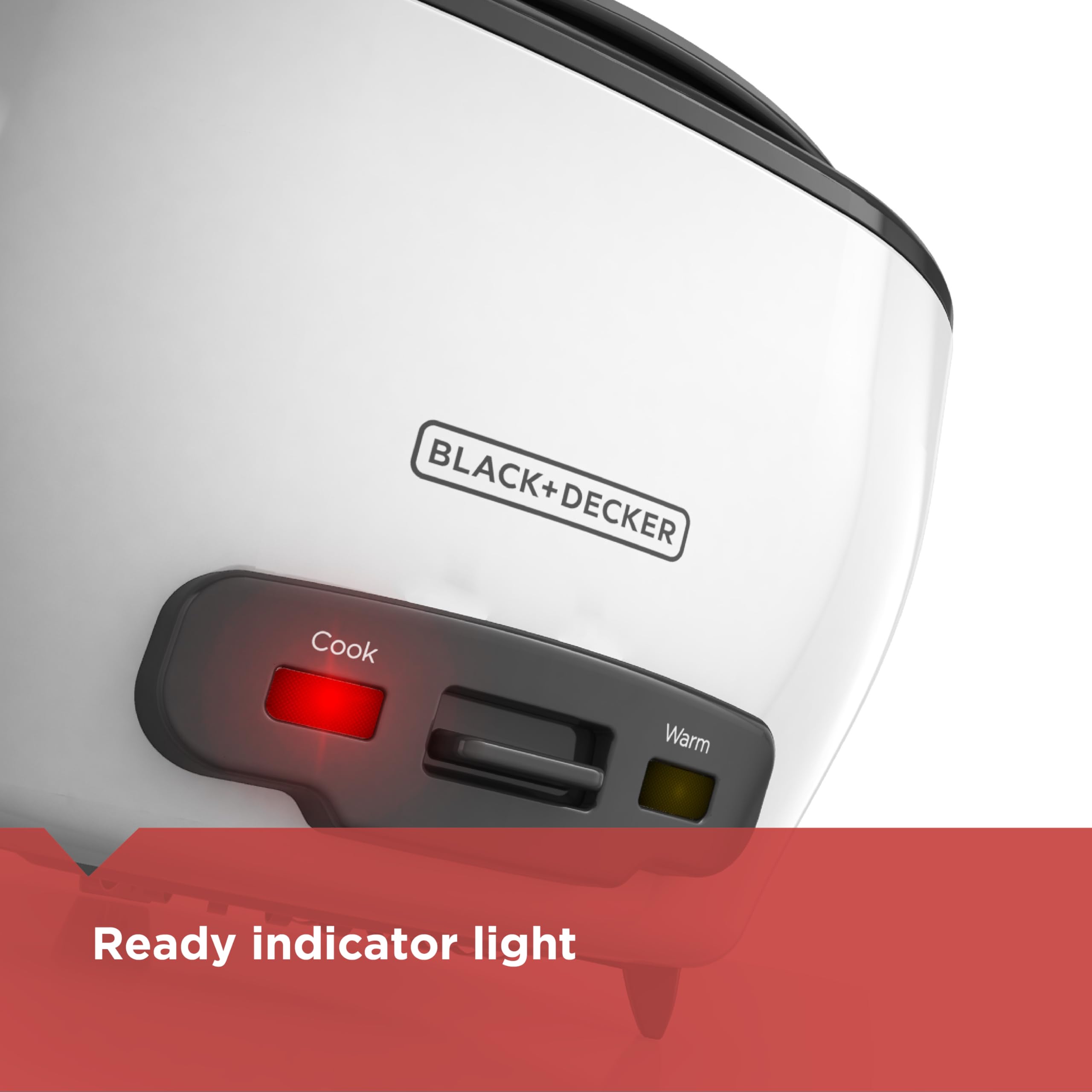 BLACK+DECKER cubeta antiadherente desmontable facilita limpieza rápida