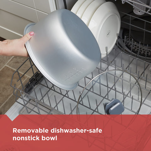 BLACK+DECKER tapa de vidrio templado con salida de vapor segura