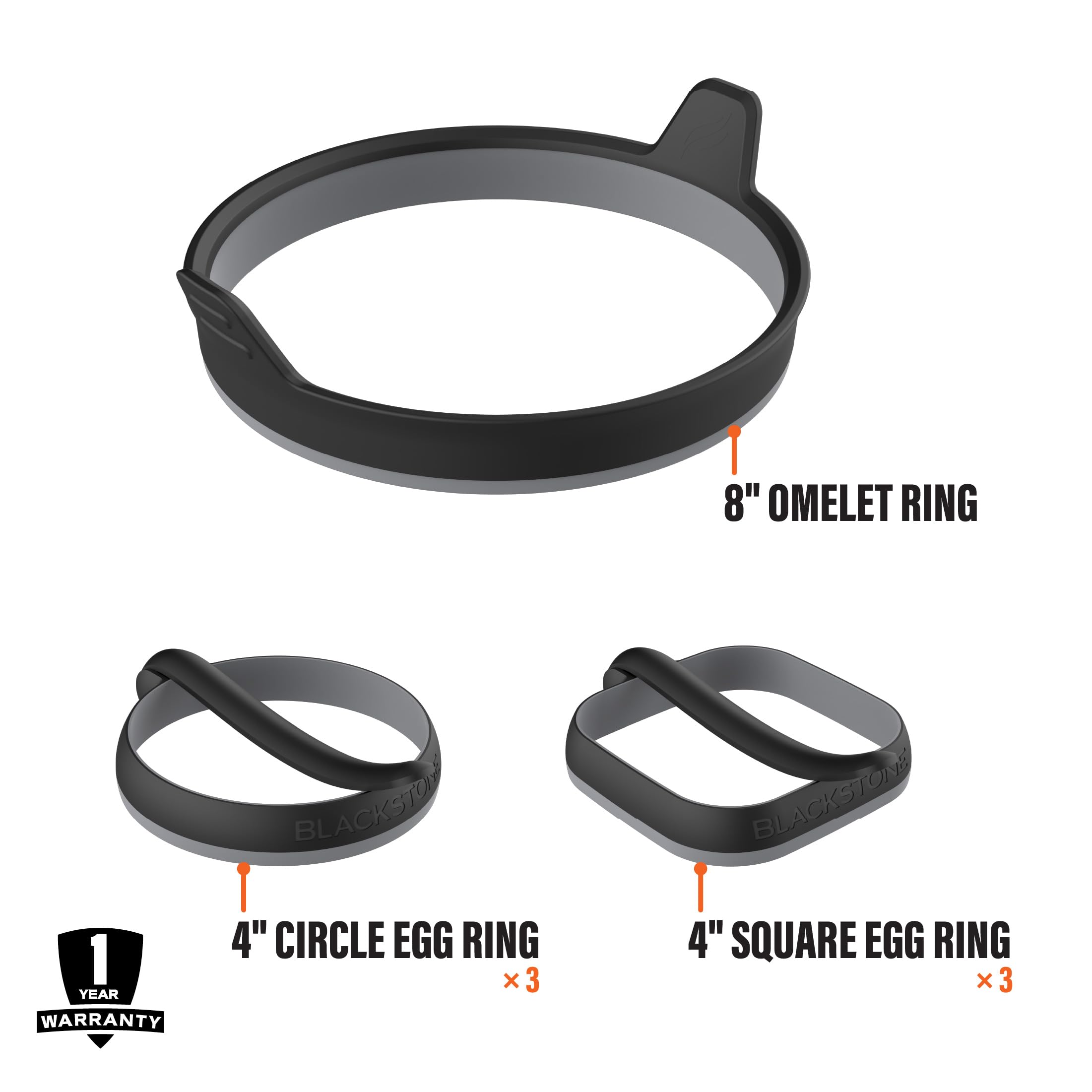Blackstone Egg Ring Kit en parrilla: cocción rápida y distribución homogénea.