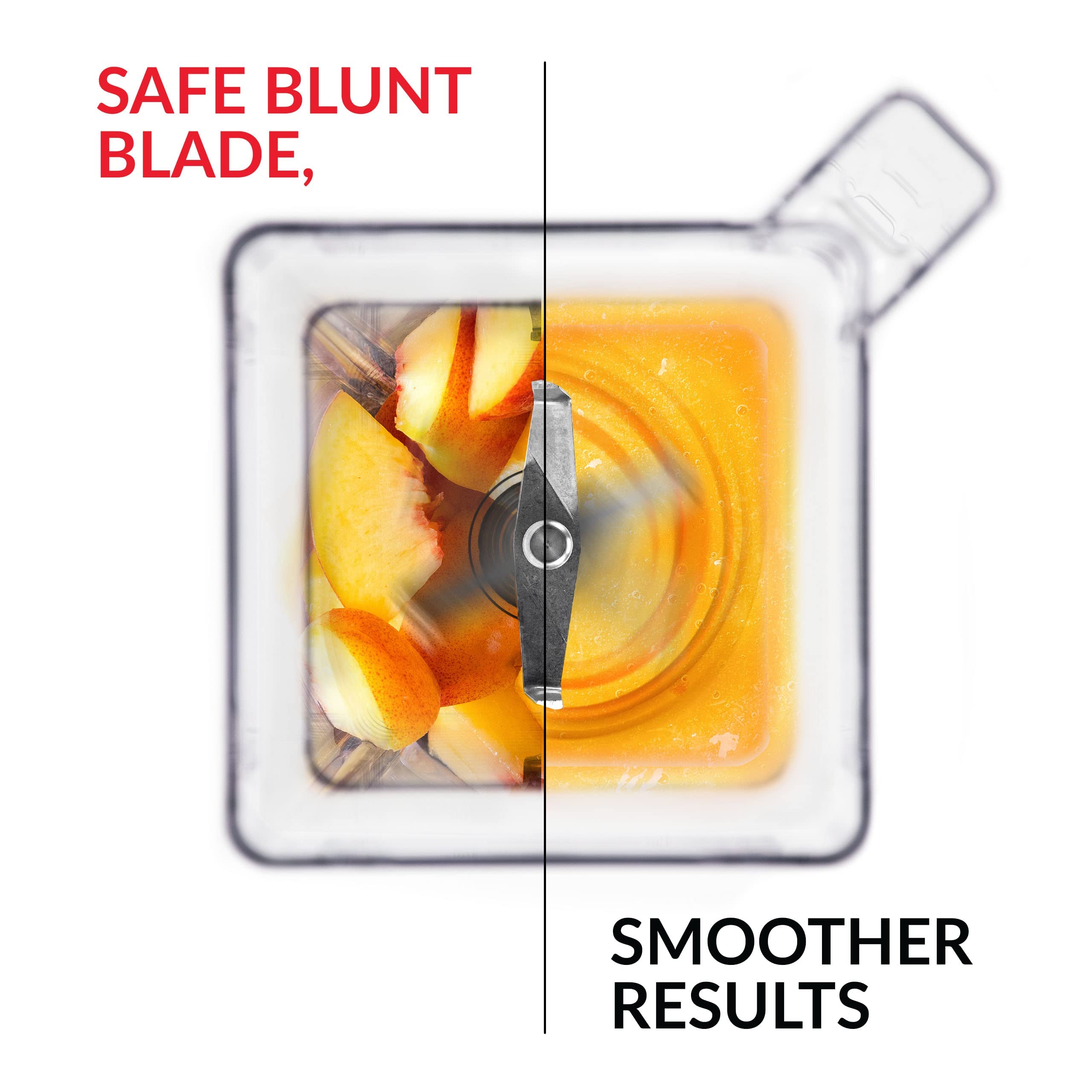 Blendtec Hoja de seguridad de filo romo 80 por ciento más resistente