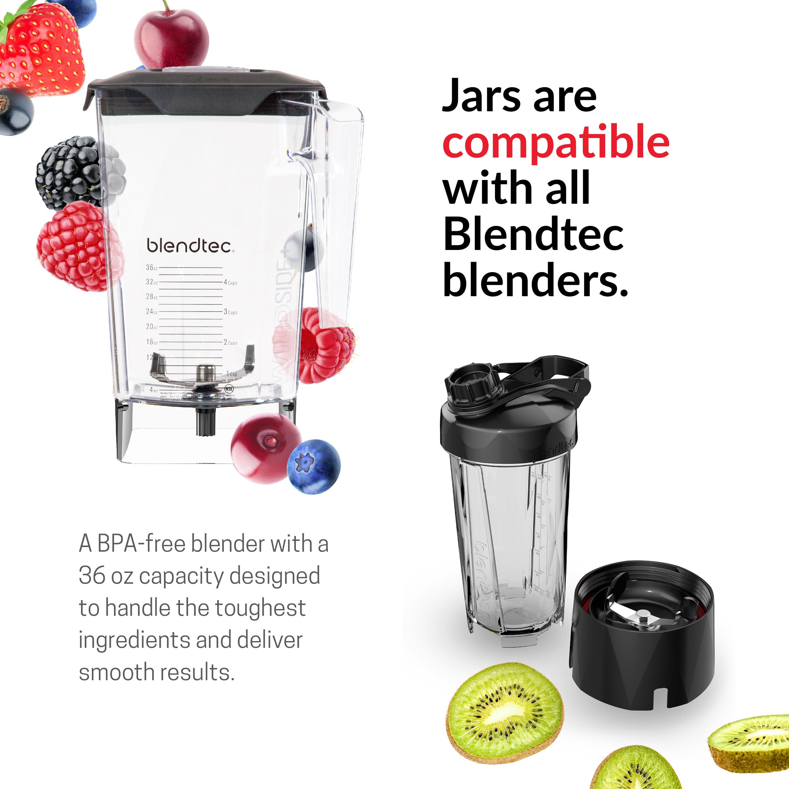 Blendtec Professional 800 con interfaz táctil iluminada, fácil de usar.