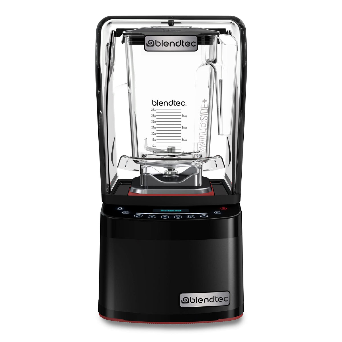 Blendtec Professional 800 con jarras WildSide 90 oz para batidos cremosos.