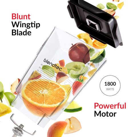 Blendtec Professional 800, limpieza rápida con autolimpieza.
