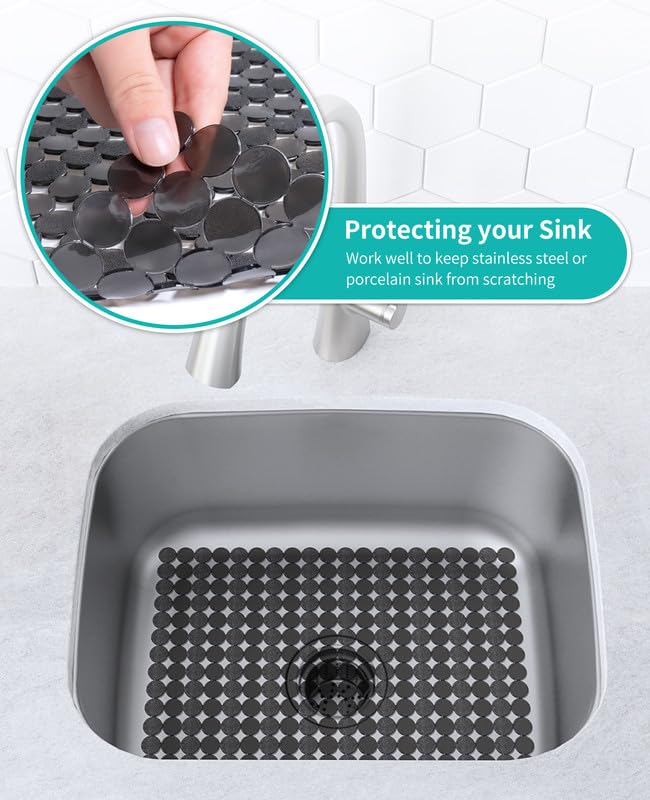 Protección de fregadero Bligli con material no peligroso y duradero