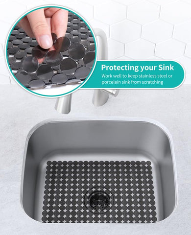 Protección de fregadero Bligli con material no peligroso y duradero