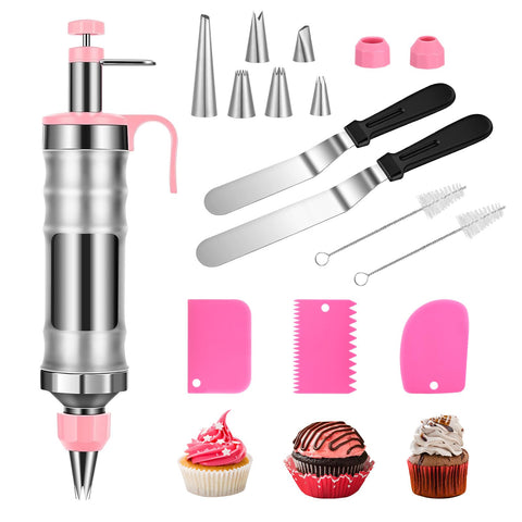 Pistola de decoración Blingbin para glaseado suave en pasteles.