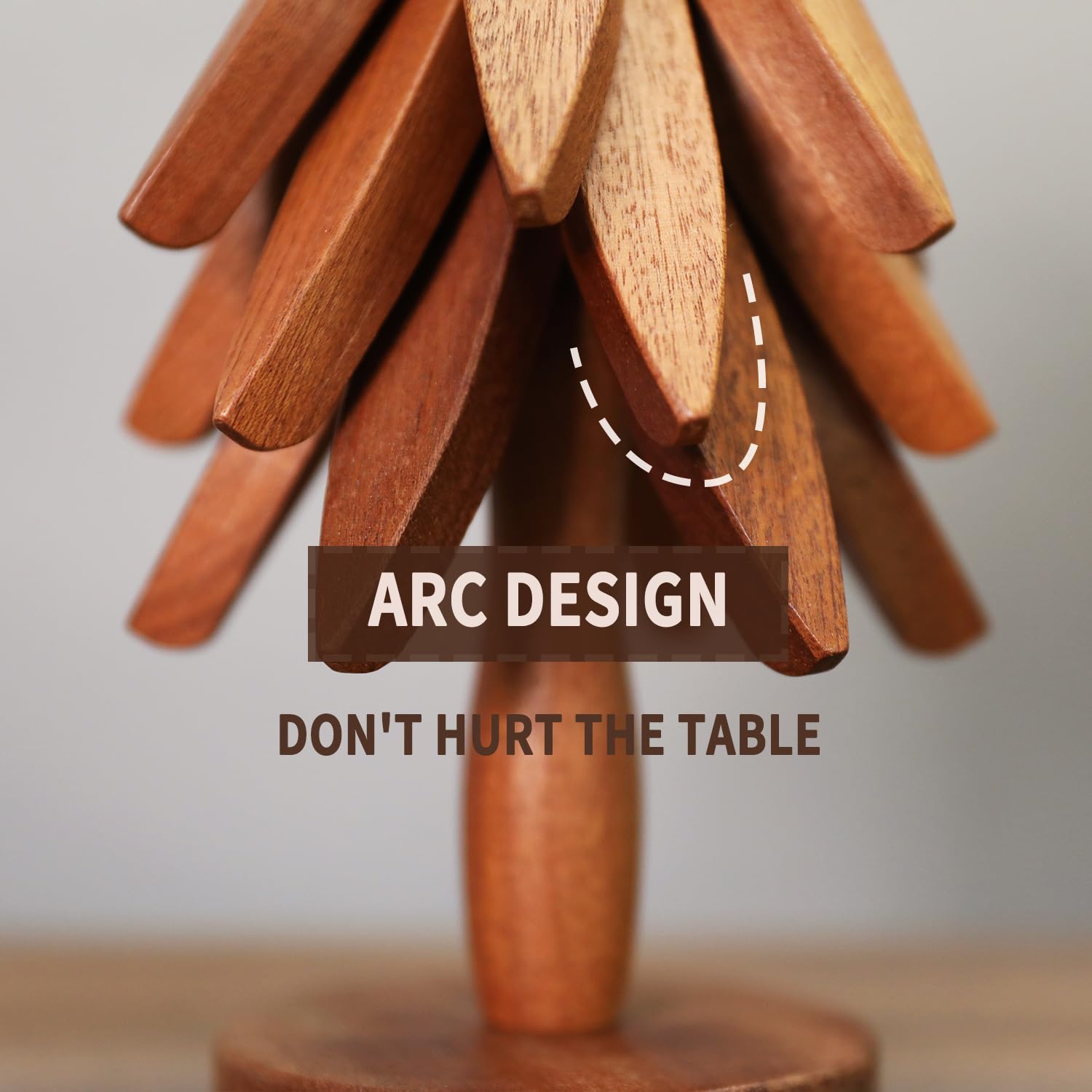 blissstorm salvamanteles decoración de mesa con forma de árbol.