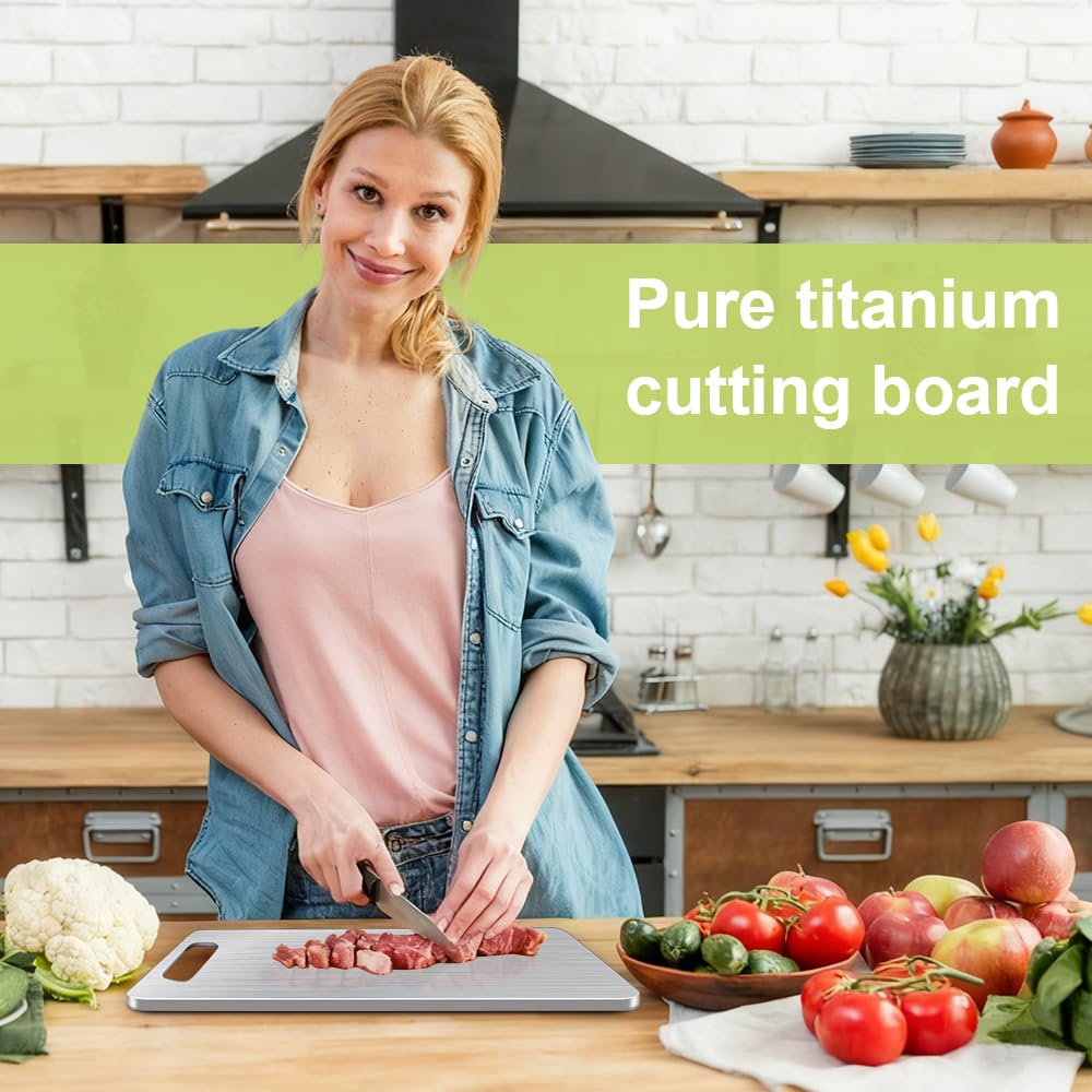 BLOCE Titanio, uso culinario versátil: compatible con tareas múltiples en la cocina.
