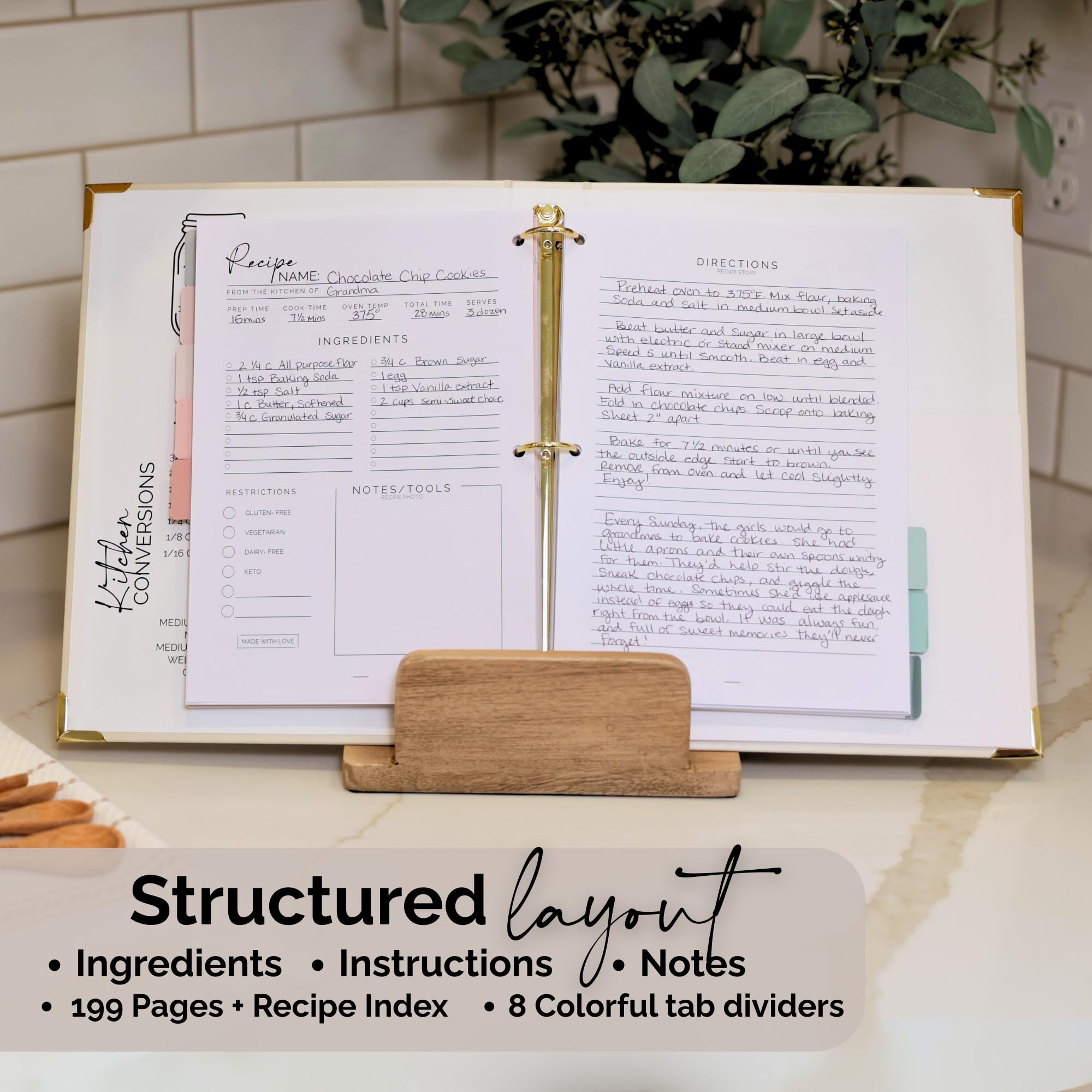 Bloom & Haven Co.: papel de 120 g/m² evita traspaso de tinta.