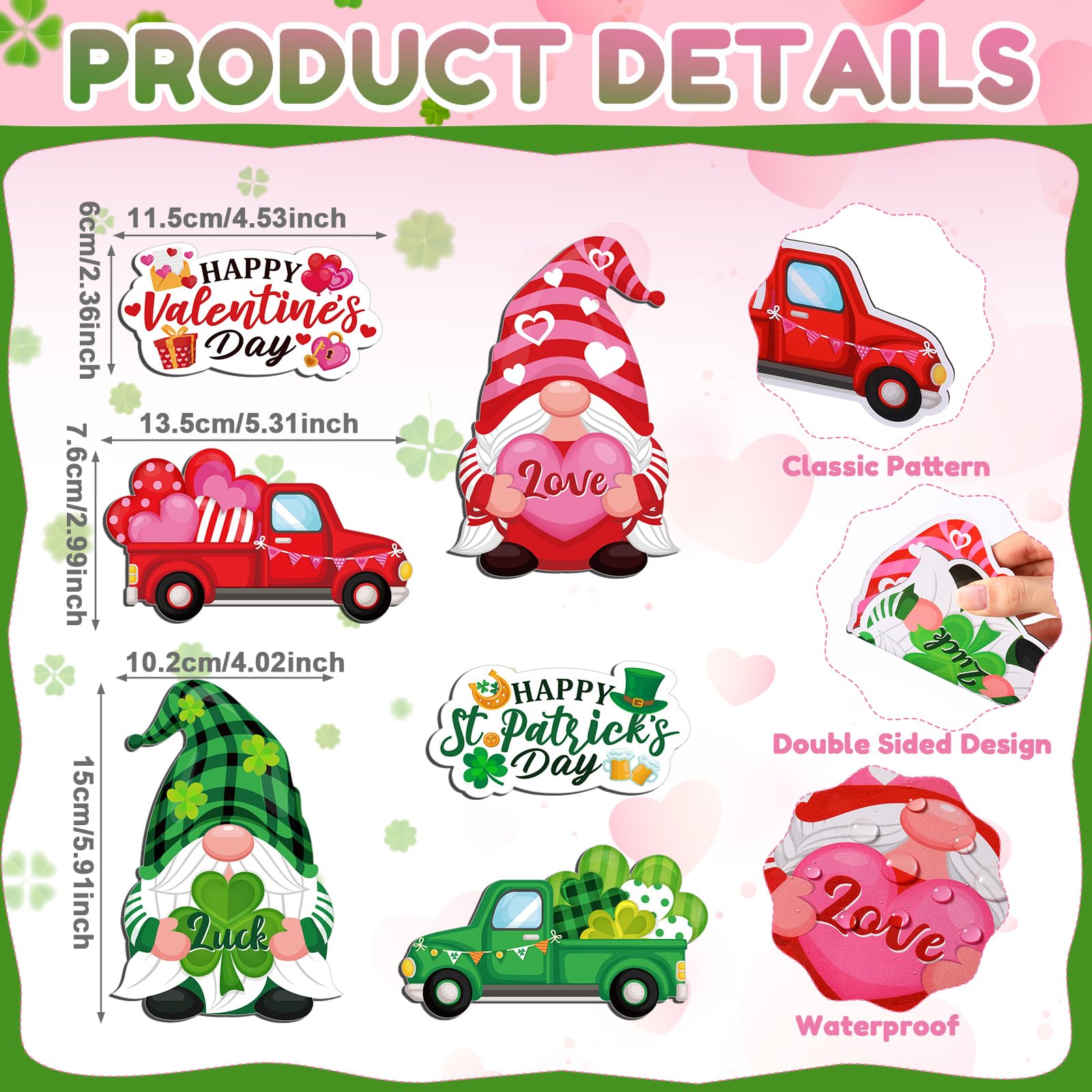 Imán Blosssound de corazones y regalos para tu frigorífico.