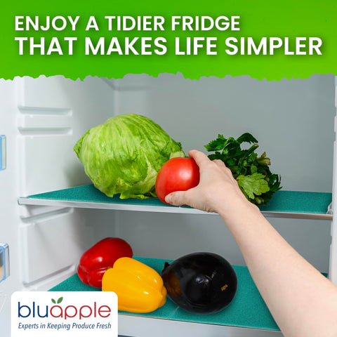 BluApple FreshMats ideal para proteger productos delicados y evitar golpes al abrir.