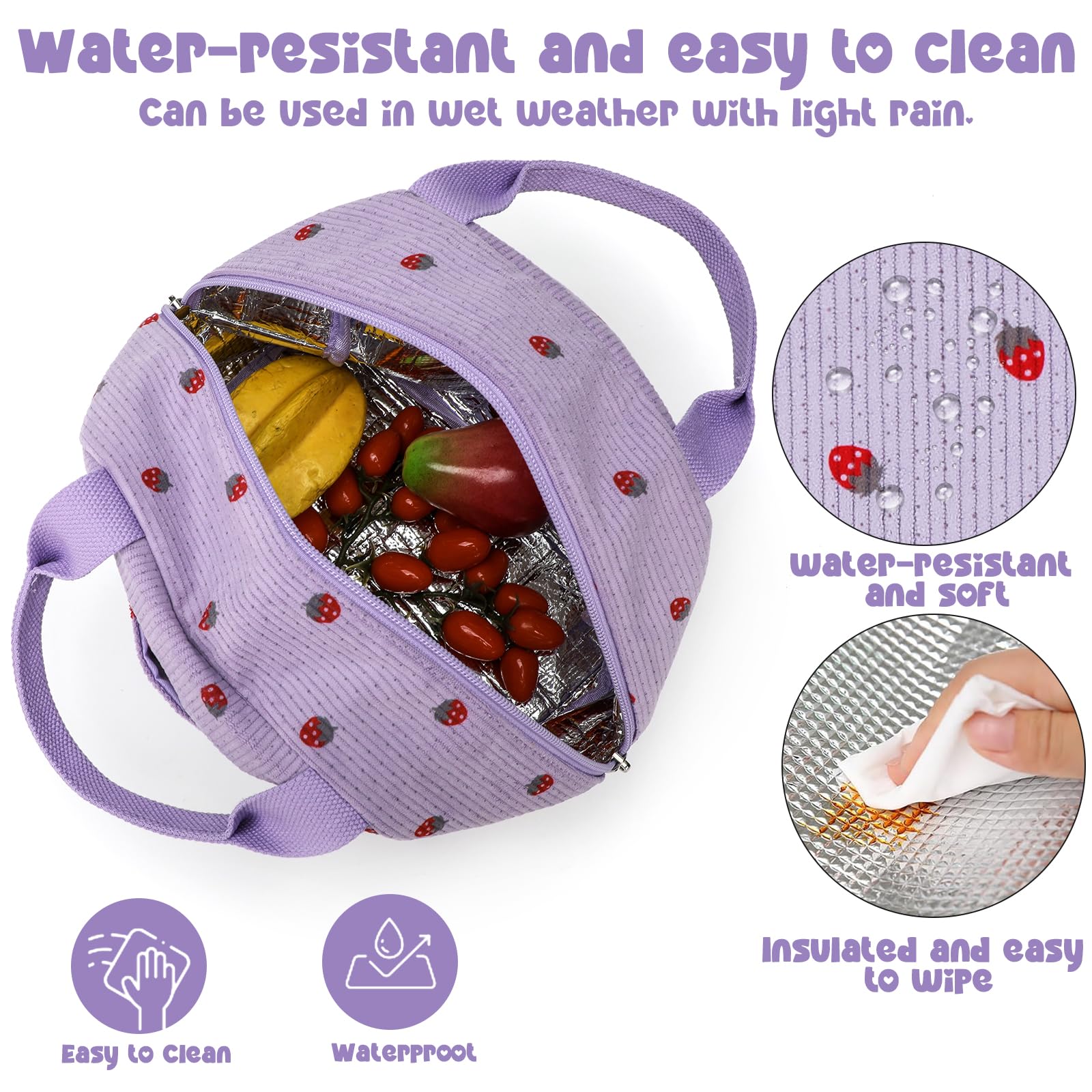 Bluboon material impermeable y duradero para uso diario