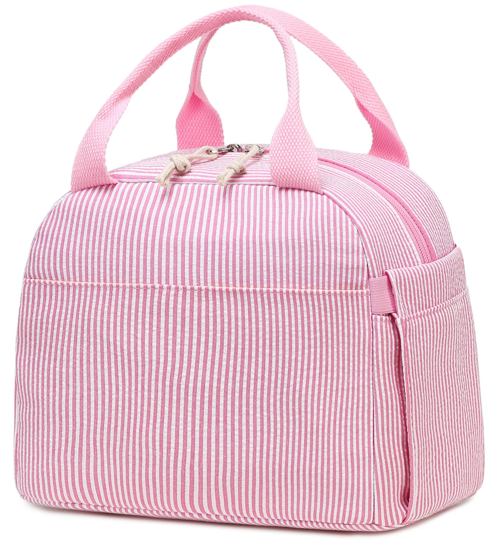 Bluboon bolsa de almuerzo para mujer con gran capacidad y aislamiento para trabajo o picnic.