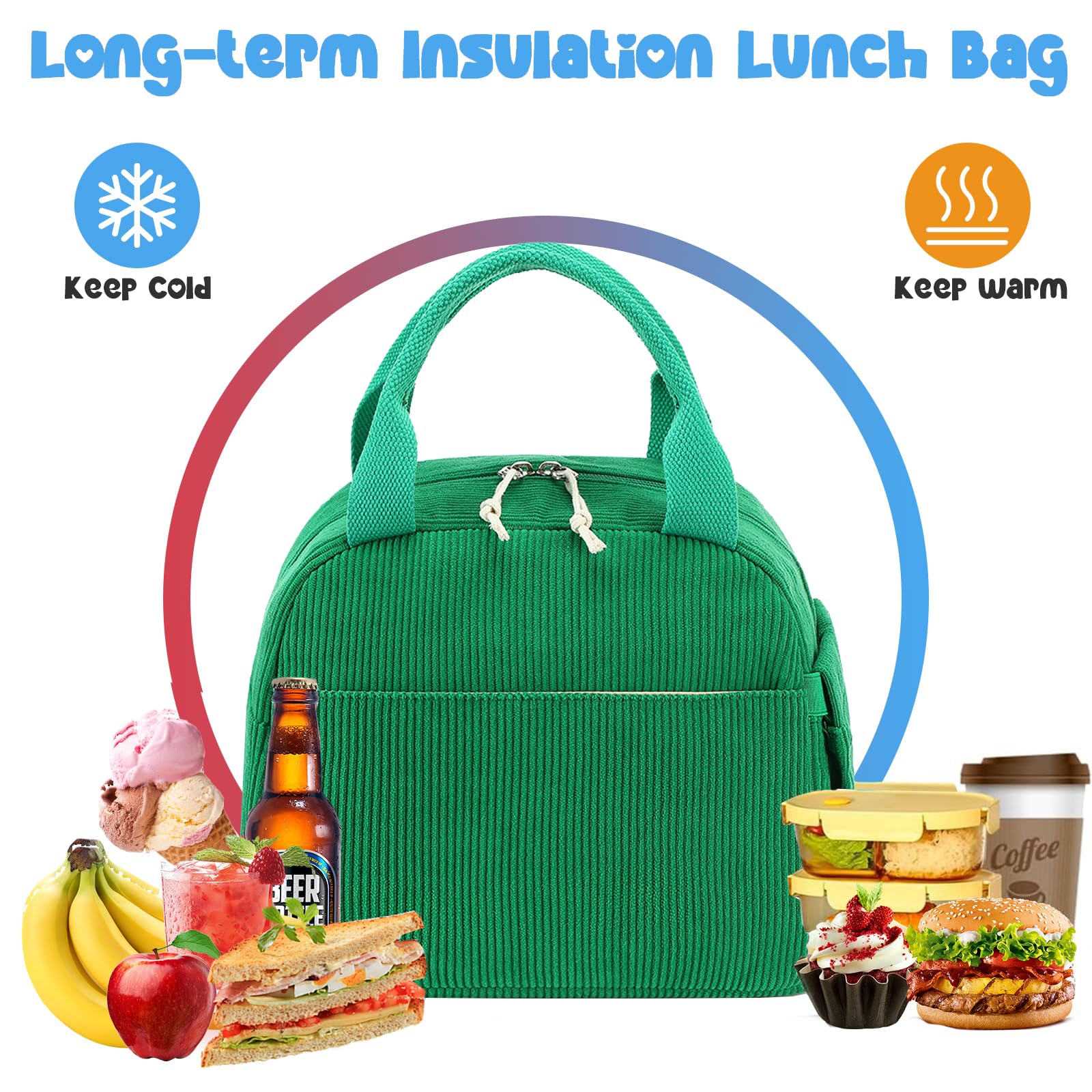 Bluboon bolsa impermeable y fácil de limpiar para uso diario.