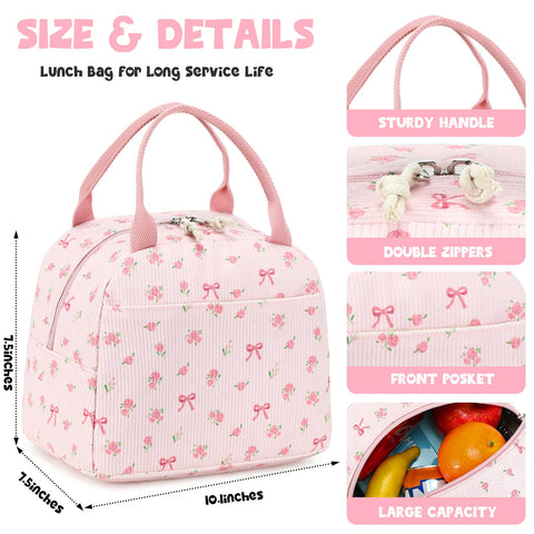 Bluboon bolsa de almuerzo multifuncional, ideal para compras o picnic.