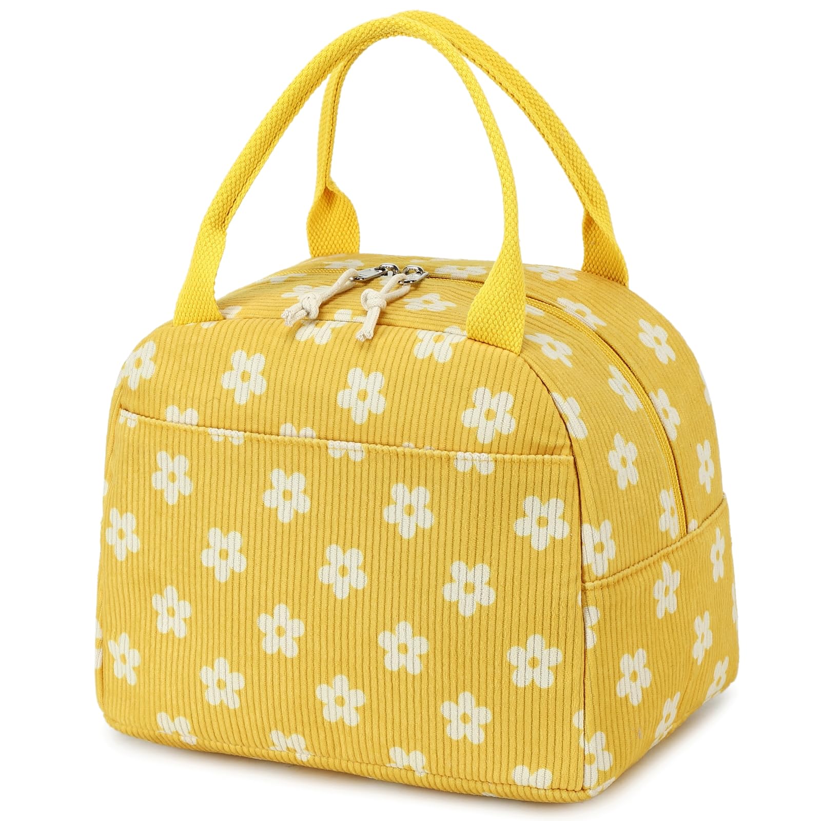 Bluboon bolsa-almuerzo con pana gruesa mantiene la comida fresca.