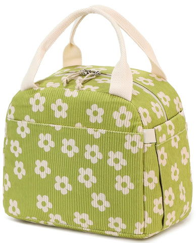 Bluboon bolsa-almuerzo-pana-rosa, ideal para mantener comidas frescas en la oficina.