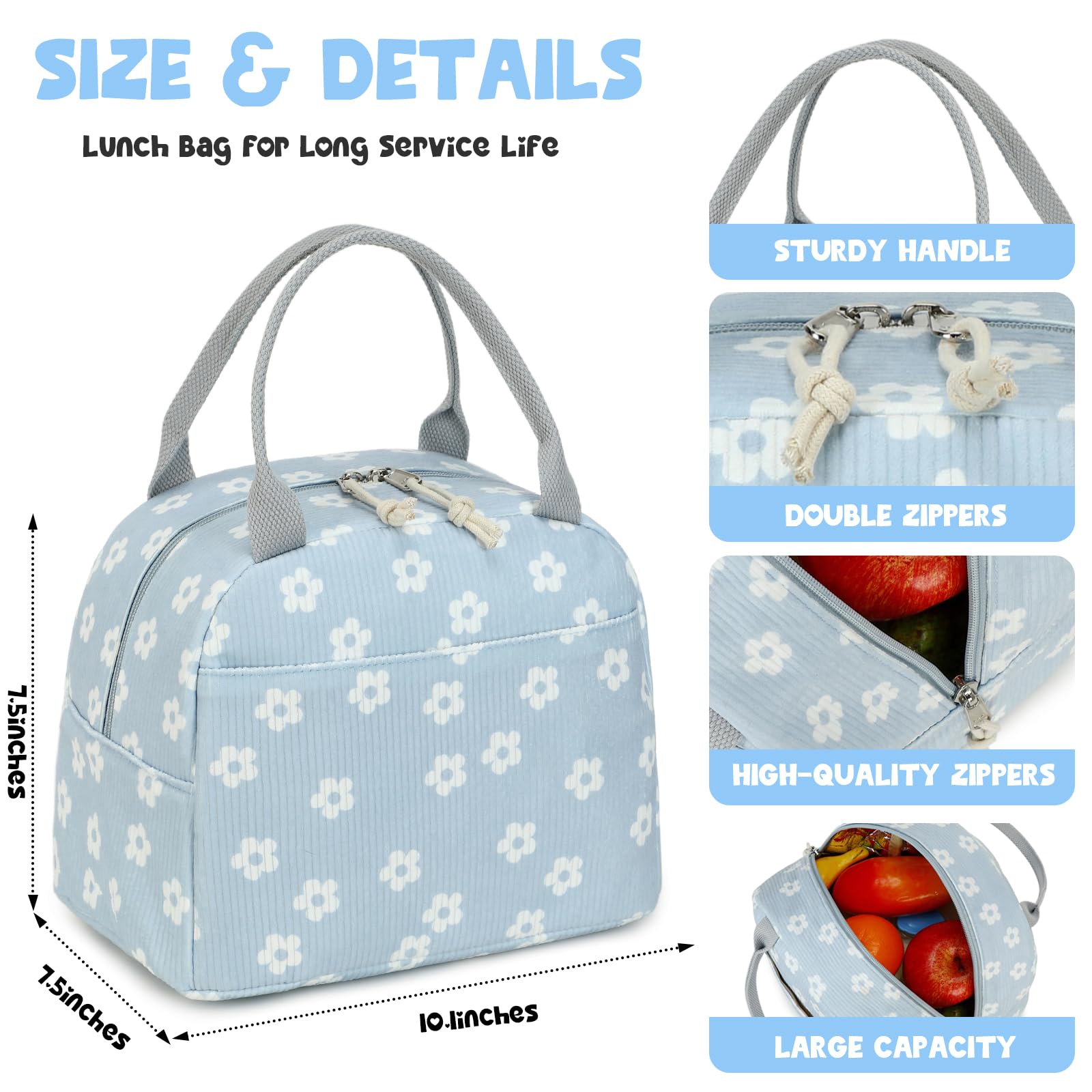 Bluboon uso versátil: ideal para trabajo, picnic o viaje.